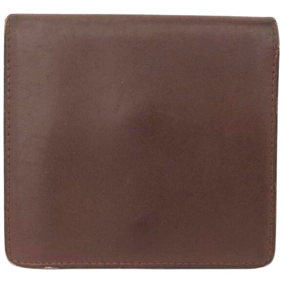 Must de Cartier Bordeaux Leather Bifold Wallet, 3.9"x3.9" - Picture 2 of 9